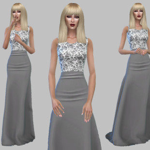 Plisseia dress at Jomsims Creations » Sims 4 Updates