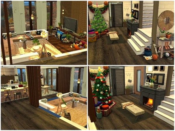 Sims 4 Big Messy Family home by lotsbymanal at TSR