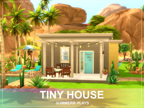 Sims 4 Tiny House by Summerr Plays at TSR