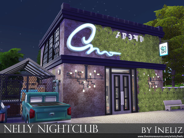 Sims 4 Nelly Nightclub by Ineliz at TSR