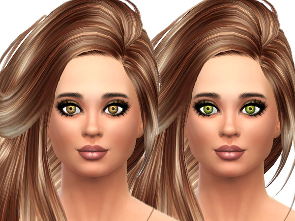 Sims 4 Eye colors not face paint by TrudieOpp at TSR