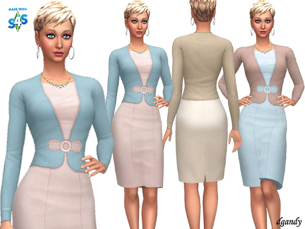 Sims 4 Dress 20200118 by dgandy at TSR