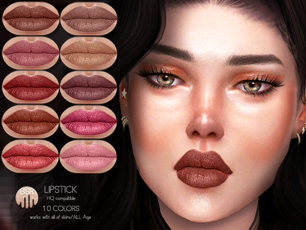 Sims 4 Lipstick BM20 by busra tr at TSR