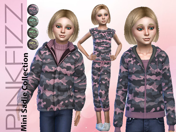 Sims 4 Mini Sadie Collection by Pinkfizzzzz at TSR