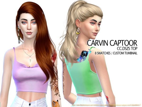 Sims 4 Dszs Top by carvin captoor at TSR