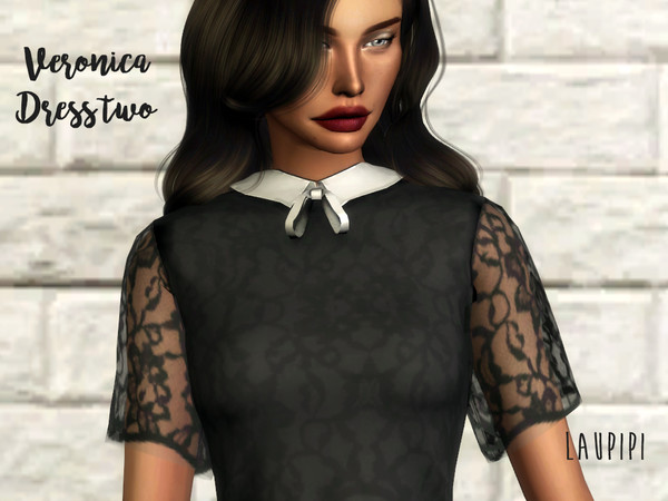 Sims 4 Veronica Dress two by laupipi at TSR