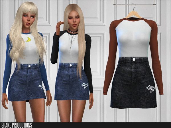 Sims 4 364 Outfit by ShakeProductions at TSR