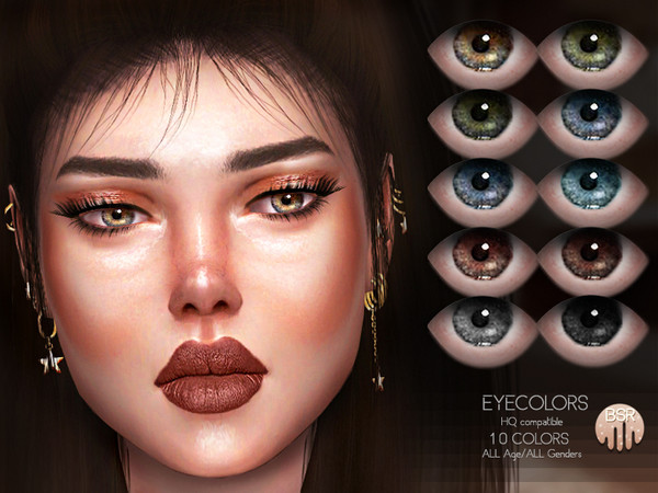 Sims 4 Eyecolors BES19 by busra tr at TSR