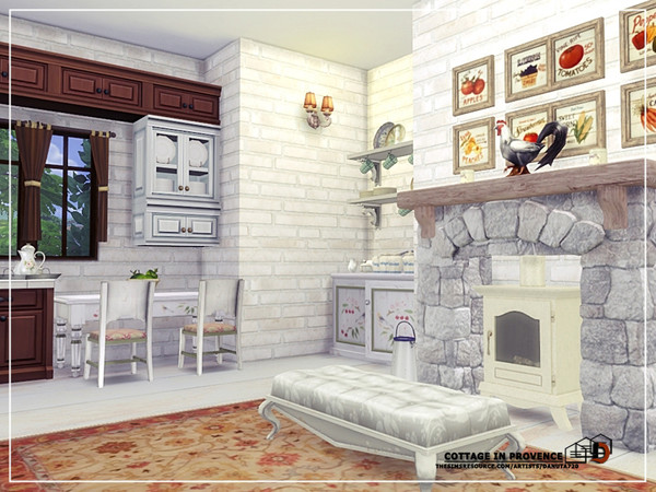 Sims 4 Cottage in Provence by Danuta720 at TSR