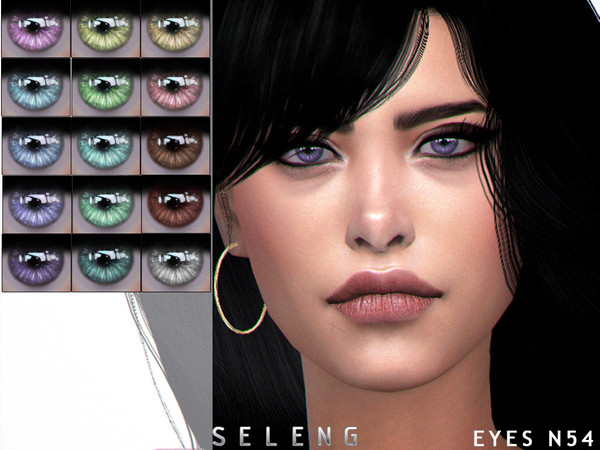 Sims 4 Eyes N54 by Seleng at TSR