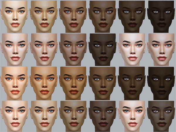 Sims 4 Female Skin N02 by Merci at TSR