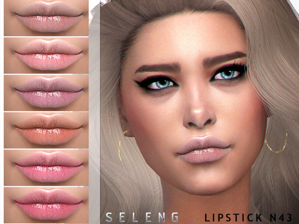 Sims 4 Lipstick N43 by Seleng at TSR