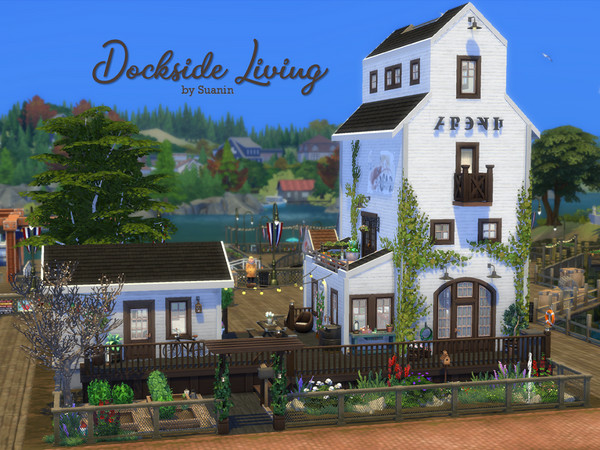Sims 4 Dockside Living by Suanin at TSR