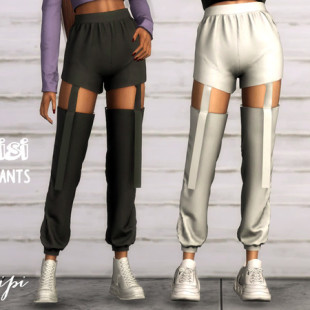 Top and Disco Shorts by Cre8Sims at TSR » Sims 4 Updates