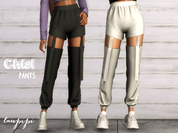 Sims 4 Chisi Pants by laupipi at TSR