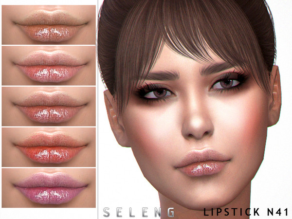 Sims 4 Lipstick N41 by Seleng at TSR