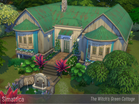 The Witch’s Green Cottage by Simattica at TSR