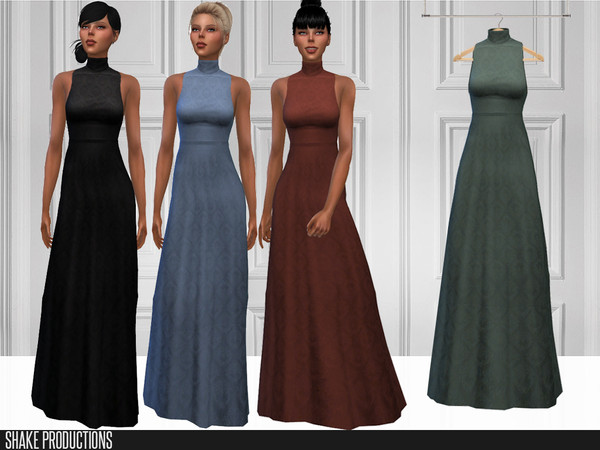 Sims 4 367 Gown by ShakeProductions at TSR
