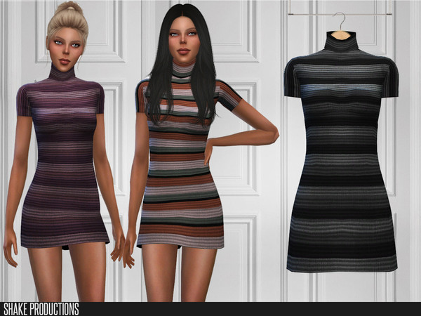 Sims 4 369 Dress by ShakeProductions at TSR