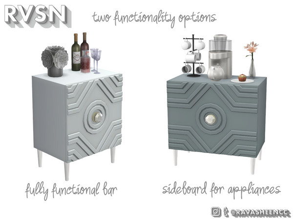 Sims 4 Counter Argument Functional Bar and Counter by RAVASHEEN at TSR