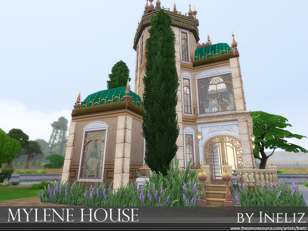 Sims 4 Mylene House by Ineliz at TSR