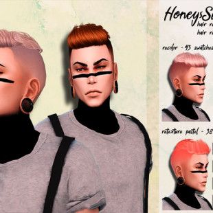 Hair 189F (Newsea) at May Sims » Sims 4 Updates