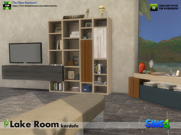 Sims 4 Lake Room by kardofe at TSR