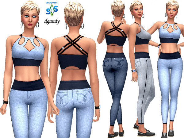 Sims 4 Jeggings 20200120 by dgandy at TSR