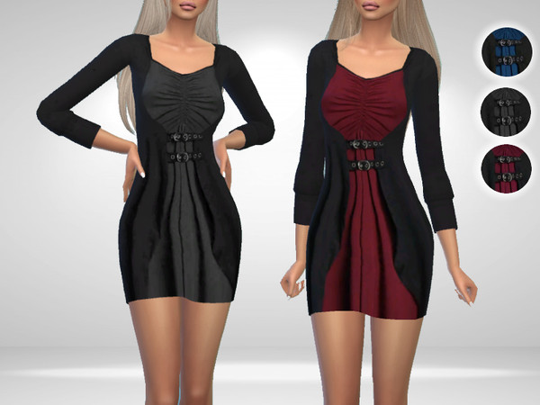 Sims 4 Jasmin Dress by Puresim at TSR