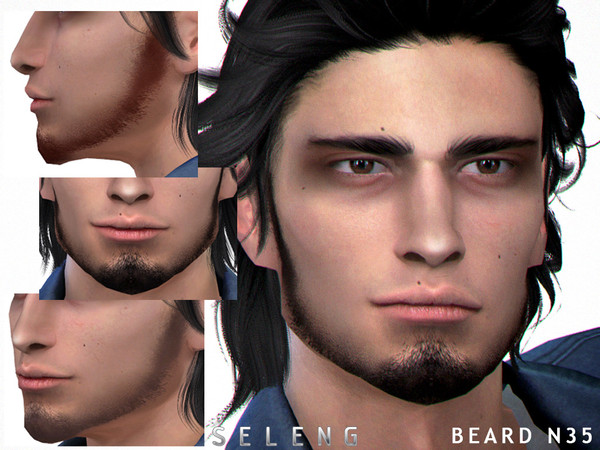 Sims 4 Beard N35 by Seleng at TSR
