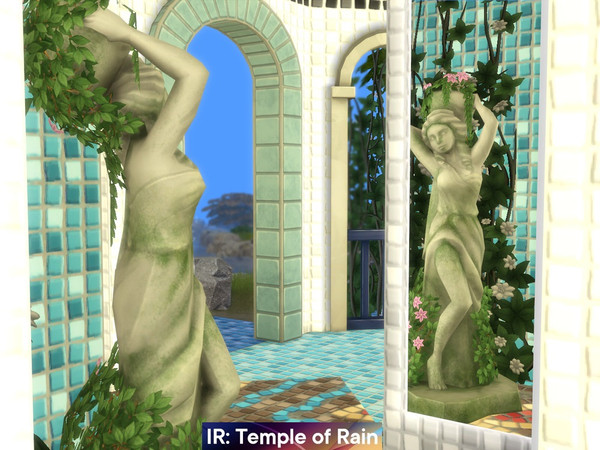Sims 4 Temple of Rain by Iara Ruta at TSR