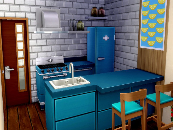 Sims 4 Tiny Living house by GenkaiHaretsu at TSR