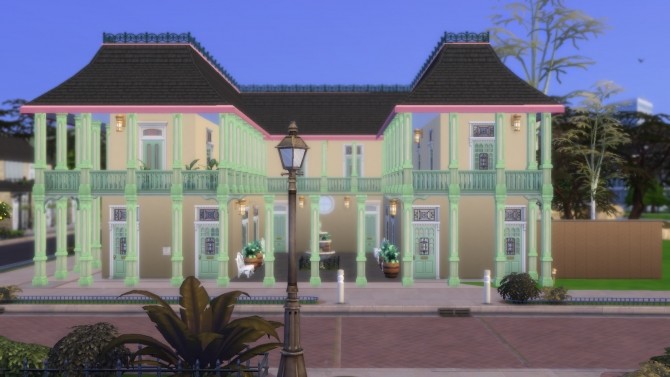 Sims 4 10 The Courtyard Villa by Karon at Mod The Sims