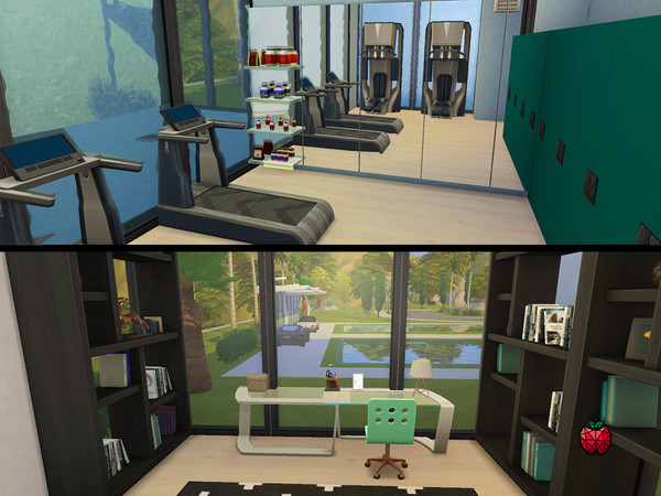 Sims 4 Brook mansion by melapples at TSR