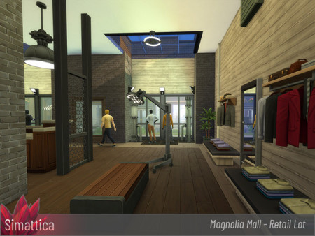Magnolia Shopping Mall by Simattica at TSR » Sims 4 Updates