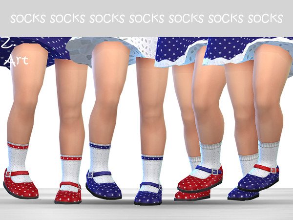 Sims 4 BabeZ 72 Set: dress, shoes and socks by Zuckerschnute20 at TSR