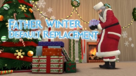 Father Winter As Santa Default Replacement by Simaginarium at Mod The Sims