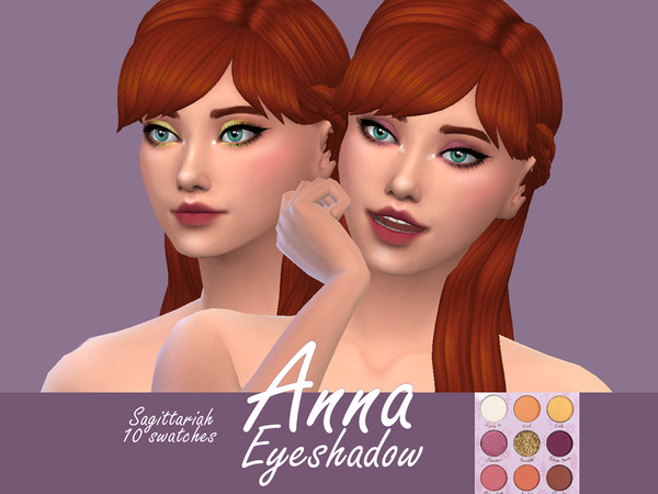 Sims 4 Anna Eyeshadow by Sagittariah at TSR