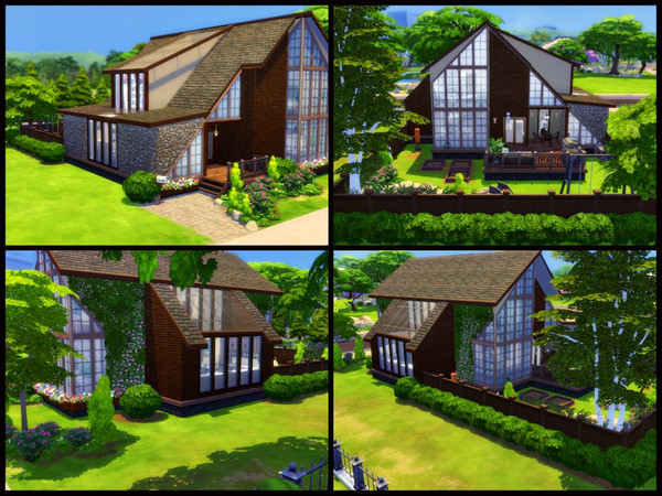 Sims 4 Sassy large family home by sparky at TSR
