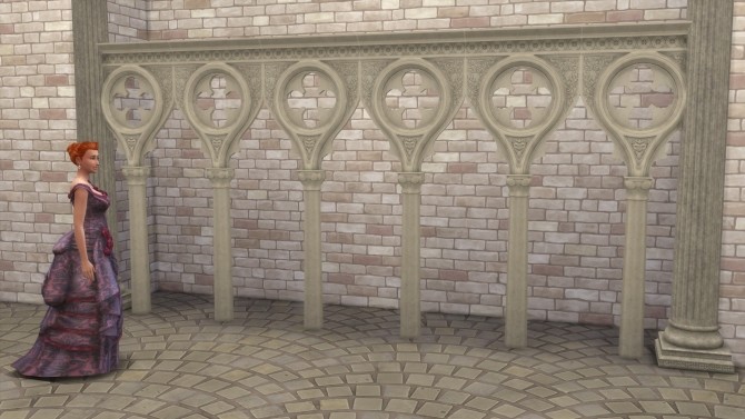 Sims 4 Venetian Gothic Arch by TheJim07 at Mod The Sims