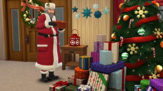 Sims 4 Father Winter As Santa Default Replacement by Simaginarium at Mod The Sims