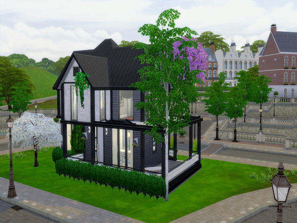 Sims 4 Midnight Road house by LJaneP6 at TSR