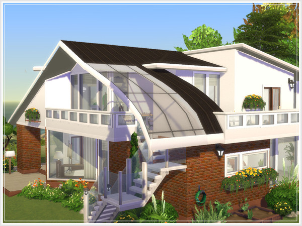 Sims 4 Anouck house by philo at TSR