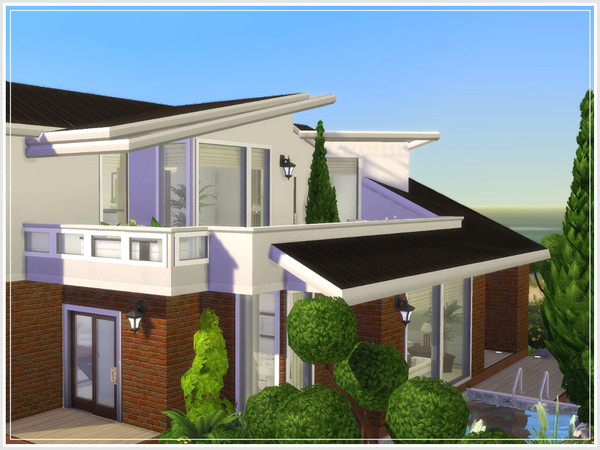 Sims 4 Anouck house by philo at TSR
