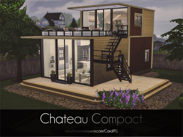 Sims 4 Chateau Compact by Caroll91 at TSR