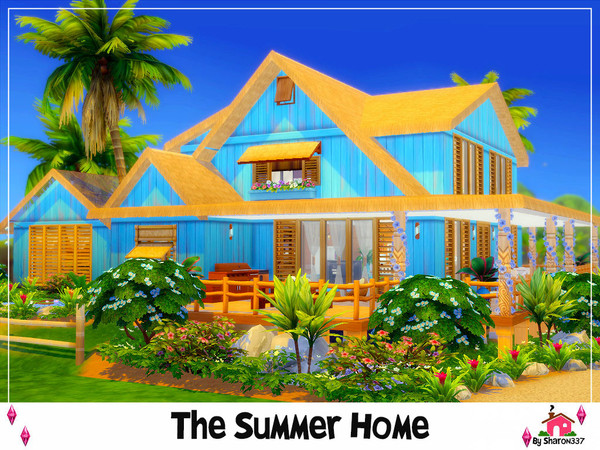 Sims 4 The Summer Home by sharon337 at TSR