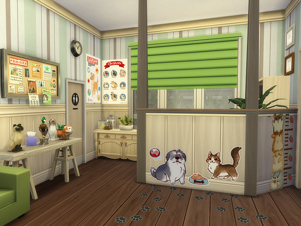 Sims 4 Willy Vet Clinic by Ineliz at TSR