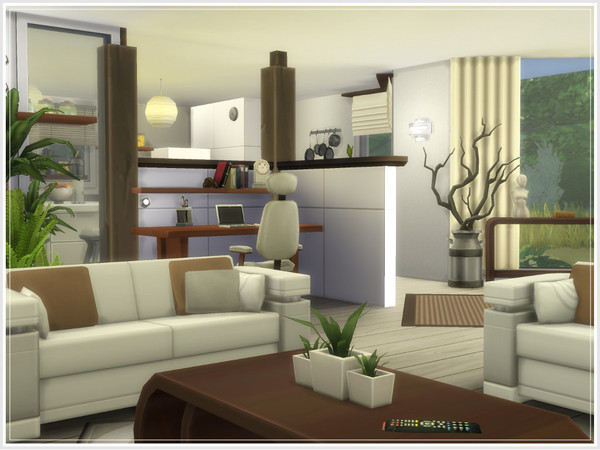 Sims 4 Anouck house by philo at TSR