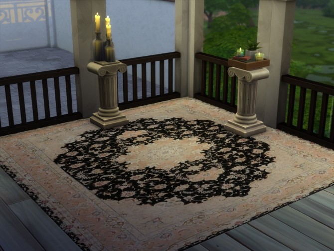 Sims 4 Set of Antique Persian Rugs at Anna Quinn Stories