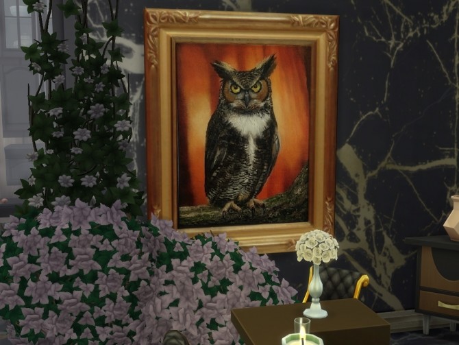 Sims 4 Another sample of Art   Owls at Anna Quinn Stories